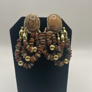 Hand Stitched Earrings